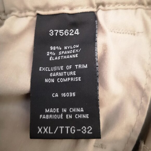 BC Clothing Co. Men's Size XXL Tan Zip Off Pants / Cargo Shorts - Picture 4 of 16